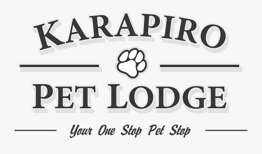 Karapiro Pet Lodge - Graphic Design, Transparent Clipart