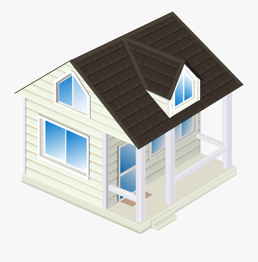 Outdoors Clipart Cabin - Clipart House Png, Transparent Clipart
