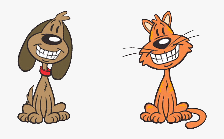 Iphone - Cartoon Cat And Dog, Transparent Clipart