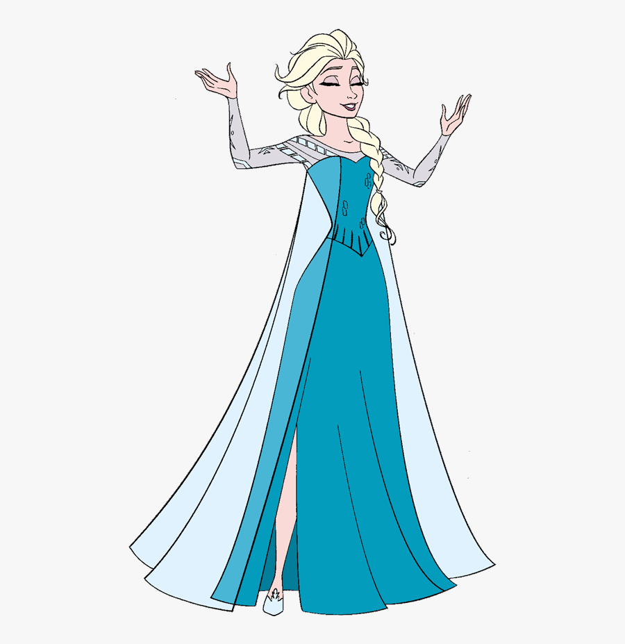 Elsa Free Disney Frozen Cliparts Clip Art Transparent - Marge Simpson As Queen, Transparent Clipart
