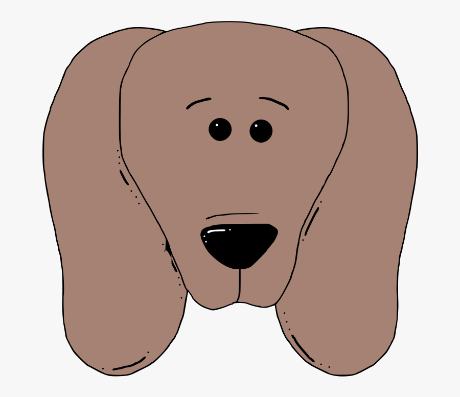 Carnivoran,dog Like Mammal,face - Dog Face Clip Art, Transparent Clipart