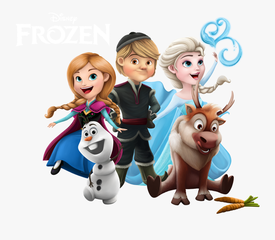 Frozen Characters Png, Transparent Clipart