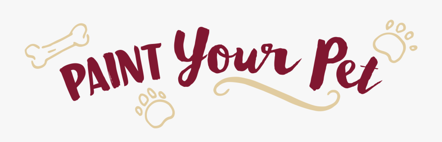 Paint Your Pet - Calligraphy, Transparent Clipart