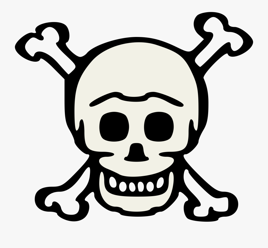 Big Image Png - Transparent 2d Skull, Transparent Clipart