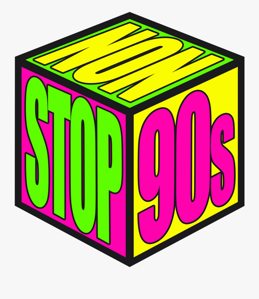 Clip Art Library Stock 90s Clipart Eighty - Non Stop 90s, Transparent Clipart