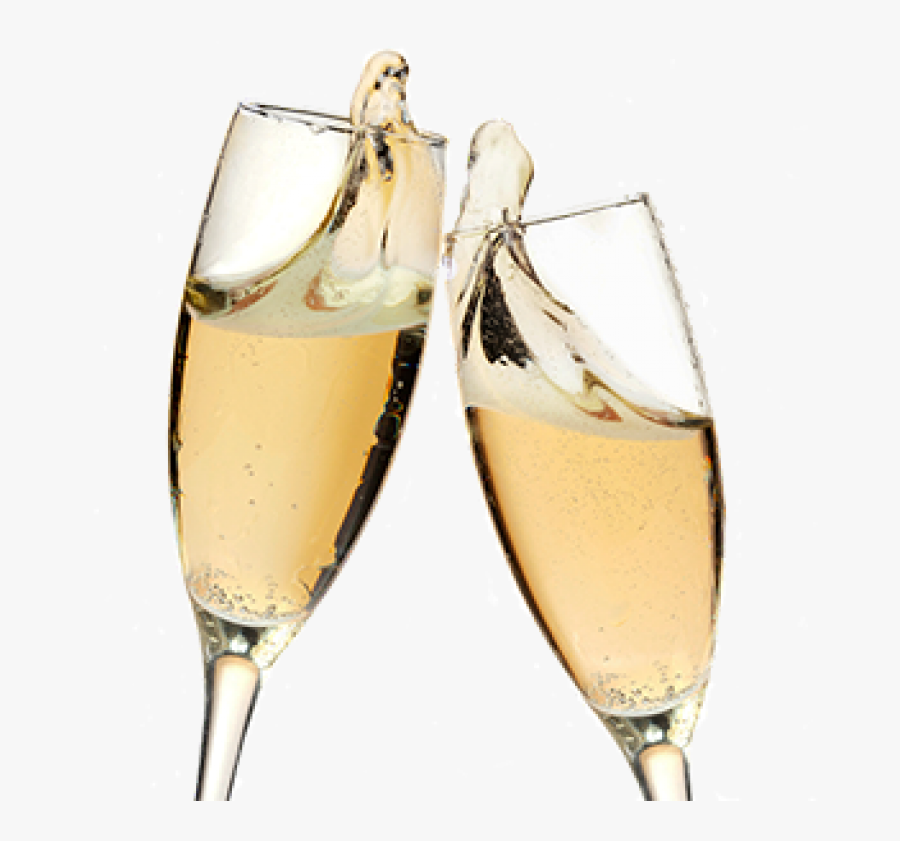 Champagne Glass White Wine - Glasses Of Champagne Png, Transparent Clipart