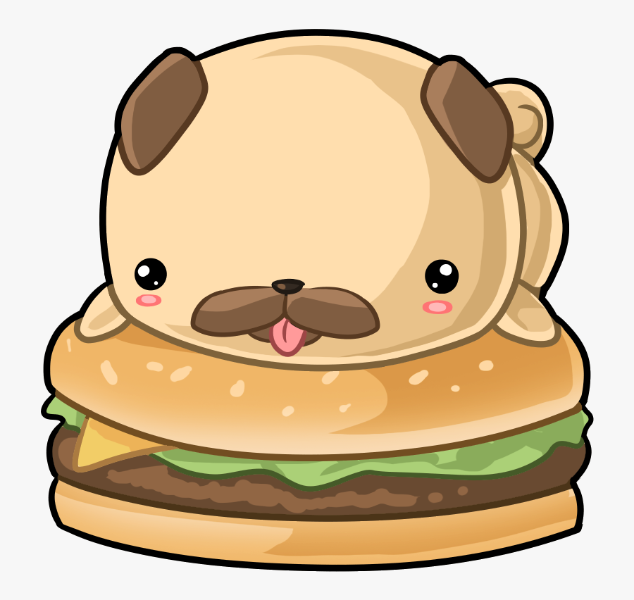 Pug, Transparent Clipart