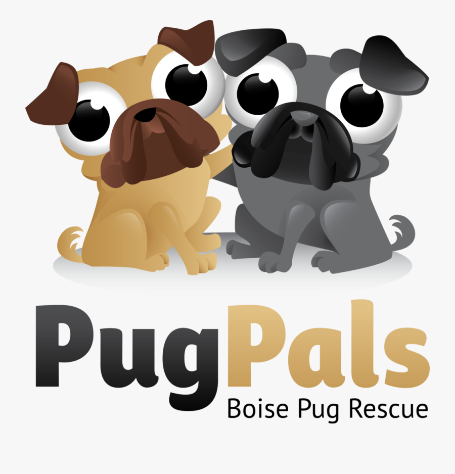 Pug Pals, Transparent Clipart