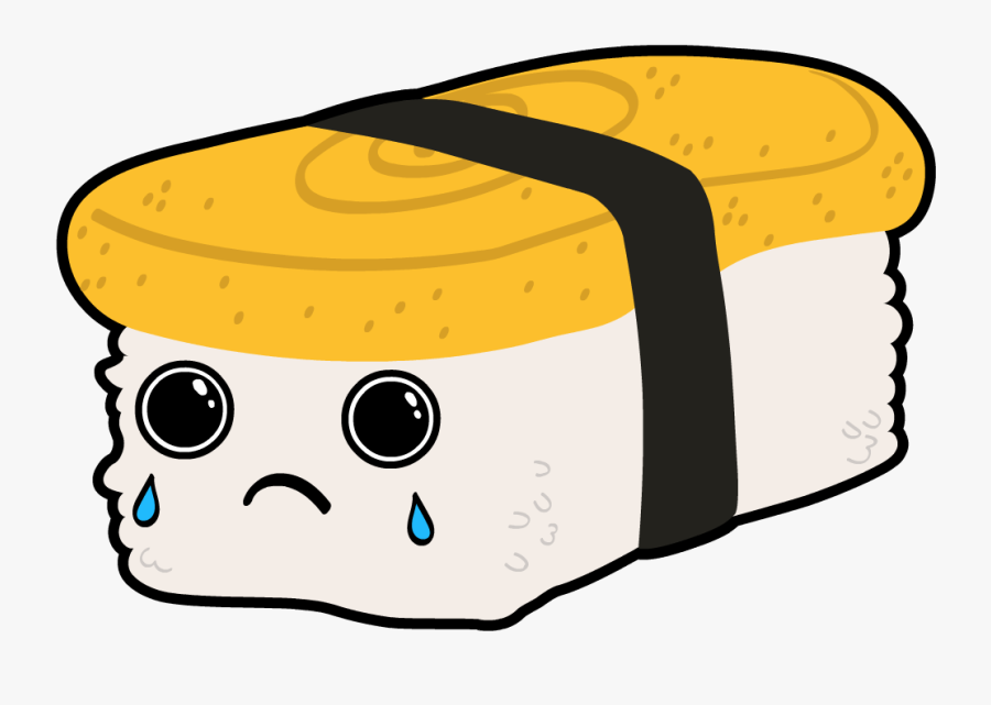 Animated Sushi Png, Transparent Clipart