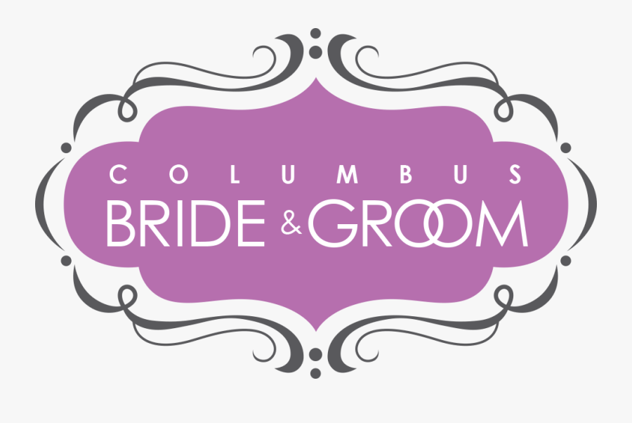 Columbus Bride & Groom - Wedding Bride And Groom Logo, Transparent Clipart