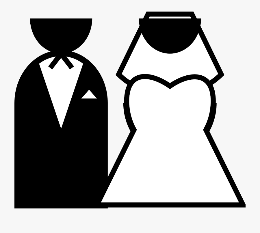 Bride, Groom, Wedding, Relationship, Commitment - Kolay Gelin Damat Çizimi, Transparent Clipart