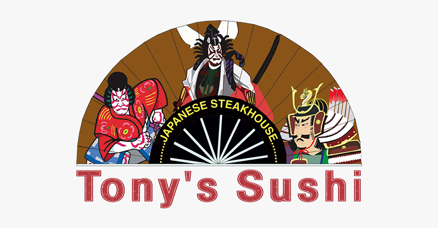 Home - Tony's Sushi Logo, Transparent Clipart