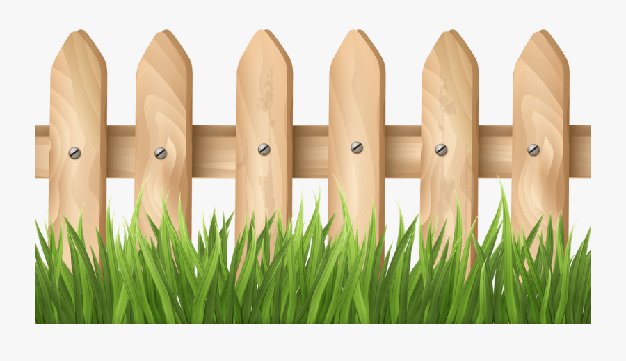 Transparent Fencing Clipart - Wood Fence Cartoon Png, Transparent Clipart