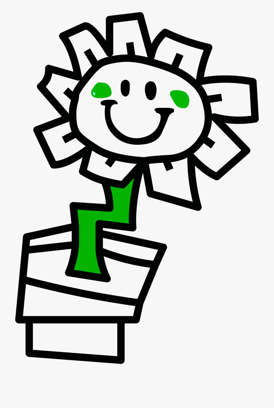 Billie Joe Armstrong Png - Green Day Flower Pot, Transparent Clipart