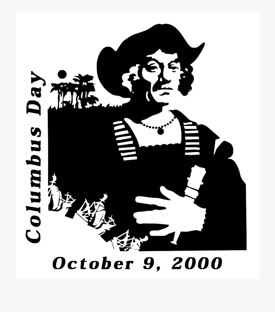 Christopher Columbus Title Page, Transparent Clipart