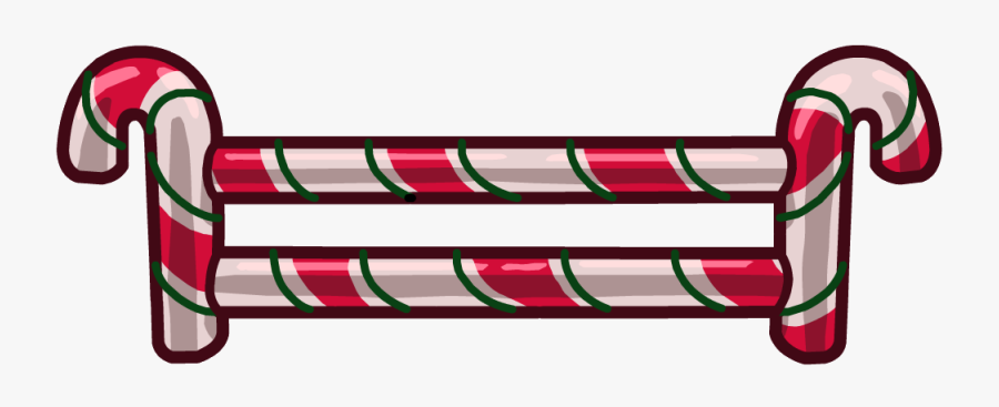 Club Penguin Wiki - Candy Cane Club Penguin, Transparent Clipart