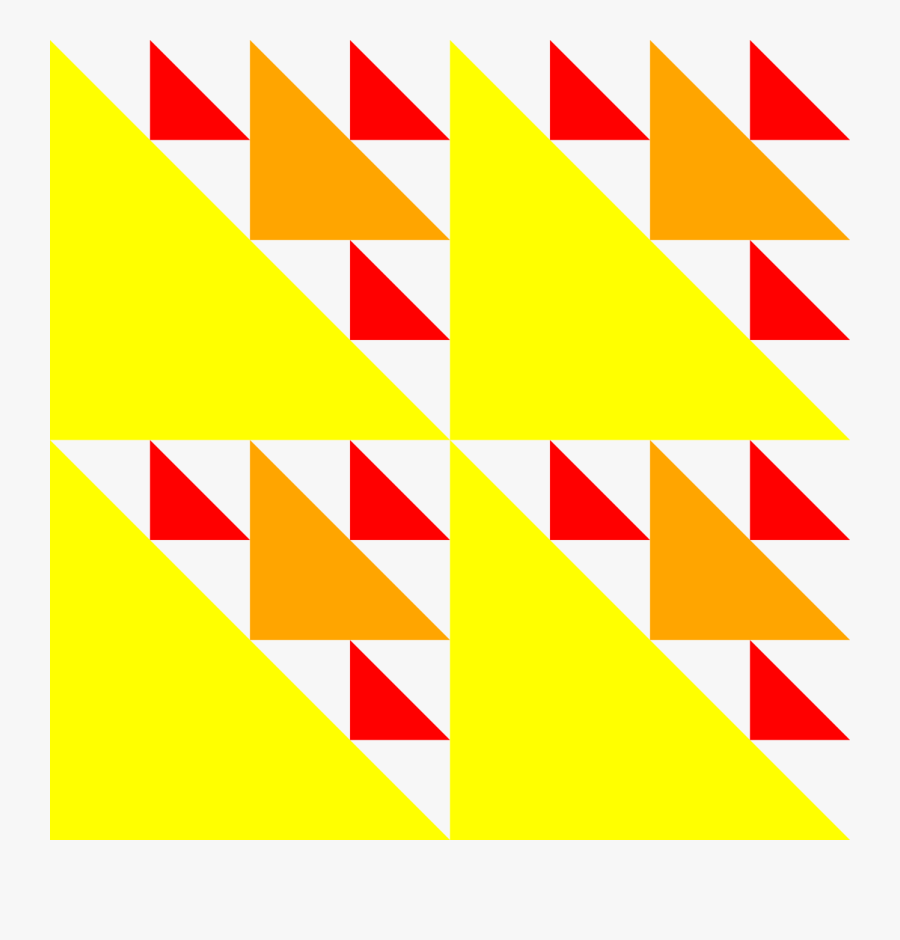 Free Vector Triangles Byzantine 2 Pattern Clip Art - Triangles In Art, Transparent Clipart