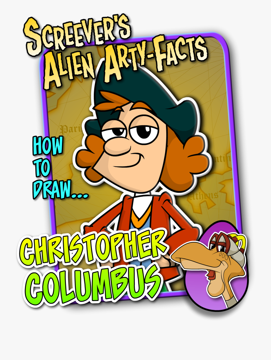 Draw Christopher Columbus Cartoon, Transparent Clipart