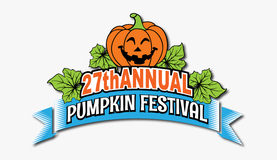 27th Annual Pumpkin Festival - Jack-o'-lantern, Transparent Clipart