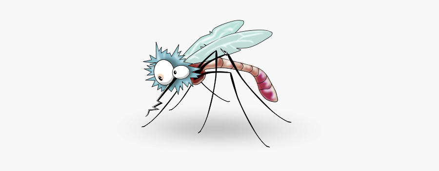 Funny Mosquito From Side - Transparent Background Mosquito Clipart Transparent, Transparent Clipart