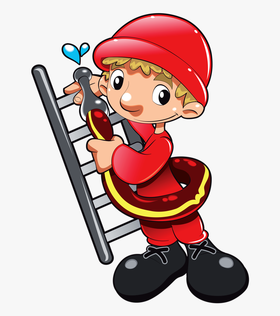 Fireman Clipart People Who Help Us - Kids Fireman Clipart Png, Transparent Clipart