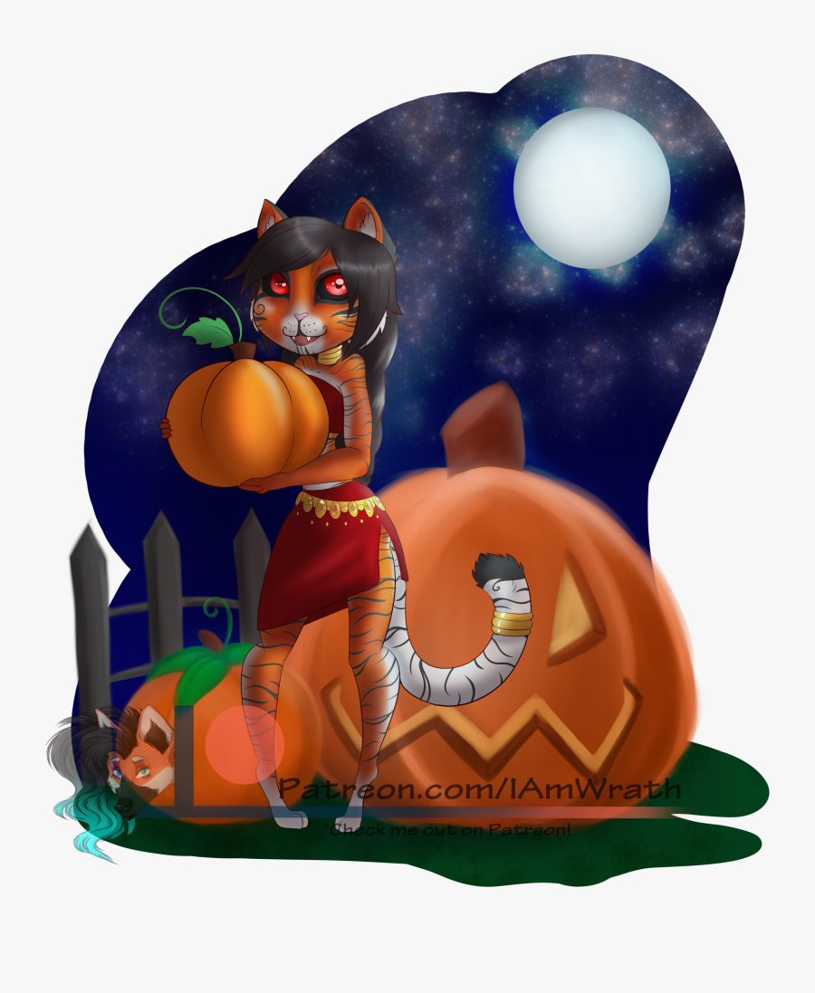 [c] Pumpkin Patch - Cartoon, Transparent Clipart