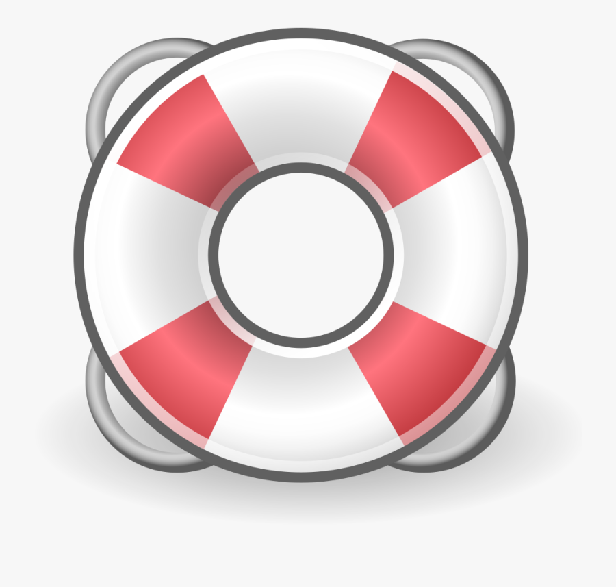 Tango Help Content / Lifebuoy - Icon, Transparent Clipart