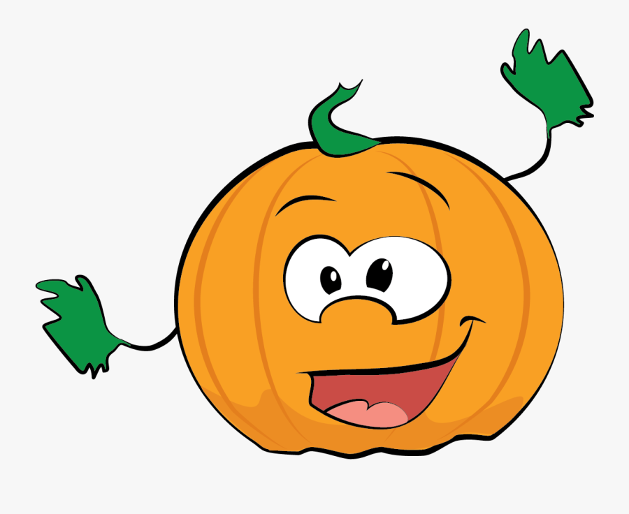 Happy Pumpkin Clipart, Transparent Clipart