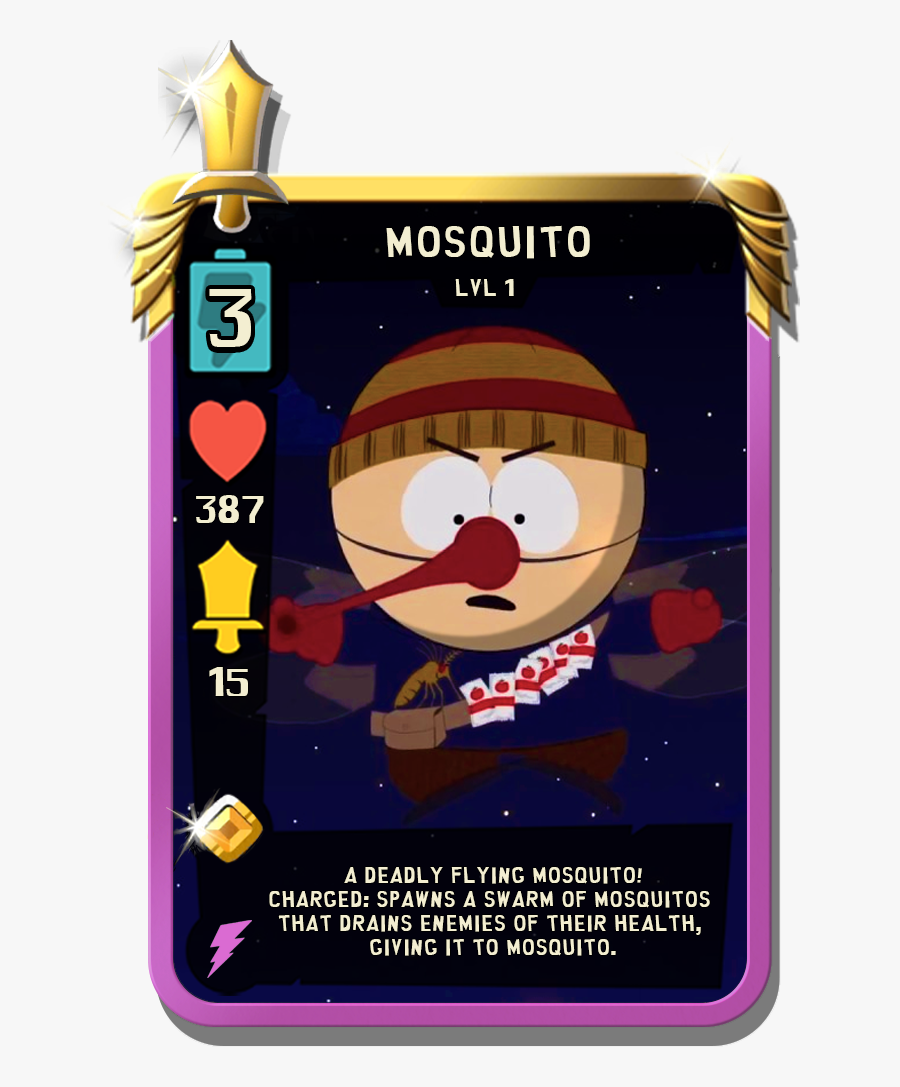 South Park Phone Destroyer Mosquito, Transparent Clipart