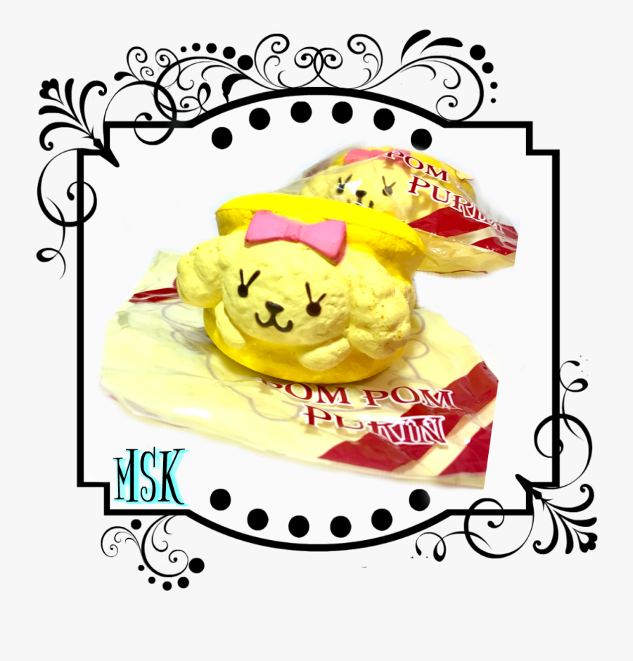 Pom Pom Purin Jumbo Macaroon Squishy - Puni Maru Melon Bun Squishy, Transparent Clipart
