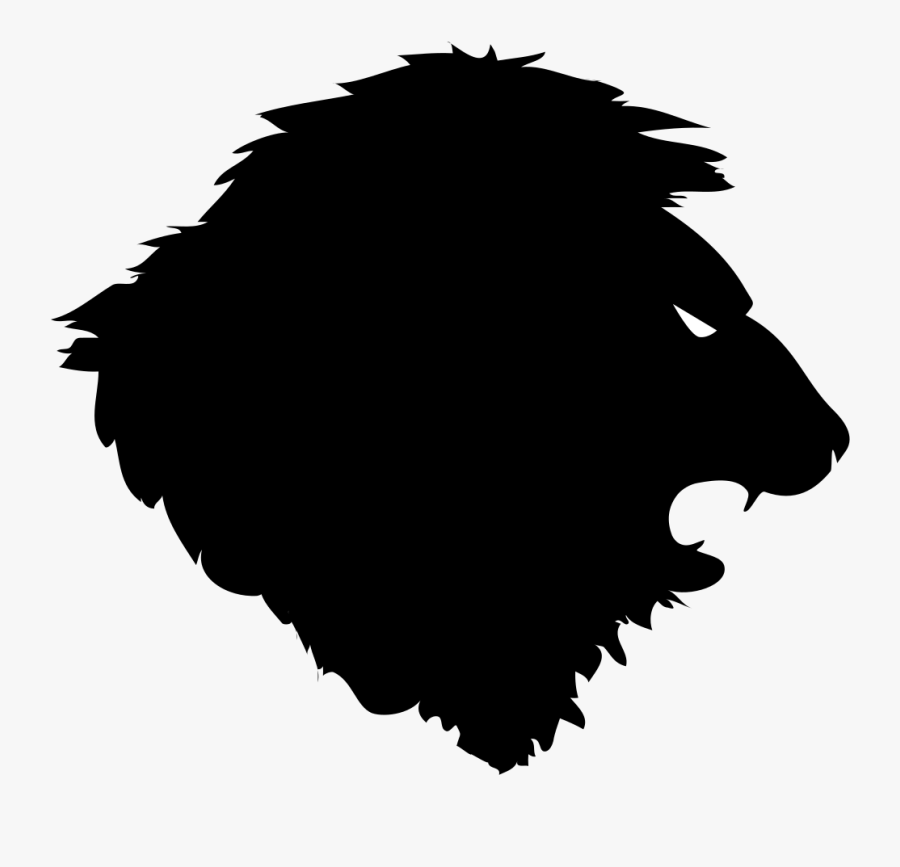 The Lion - Lion Roar Silhouette, Transparent Clipart