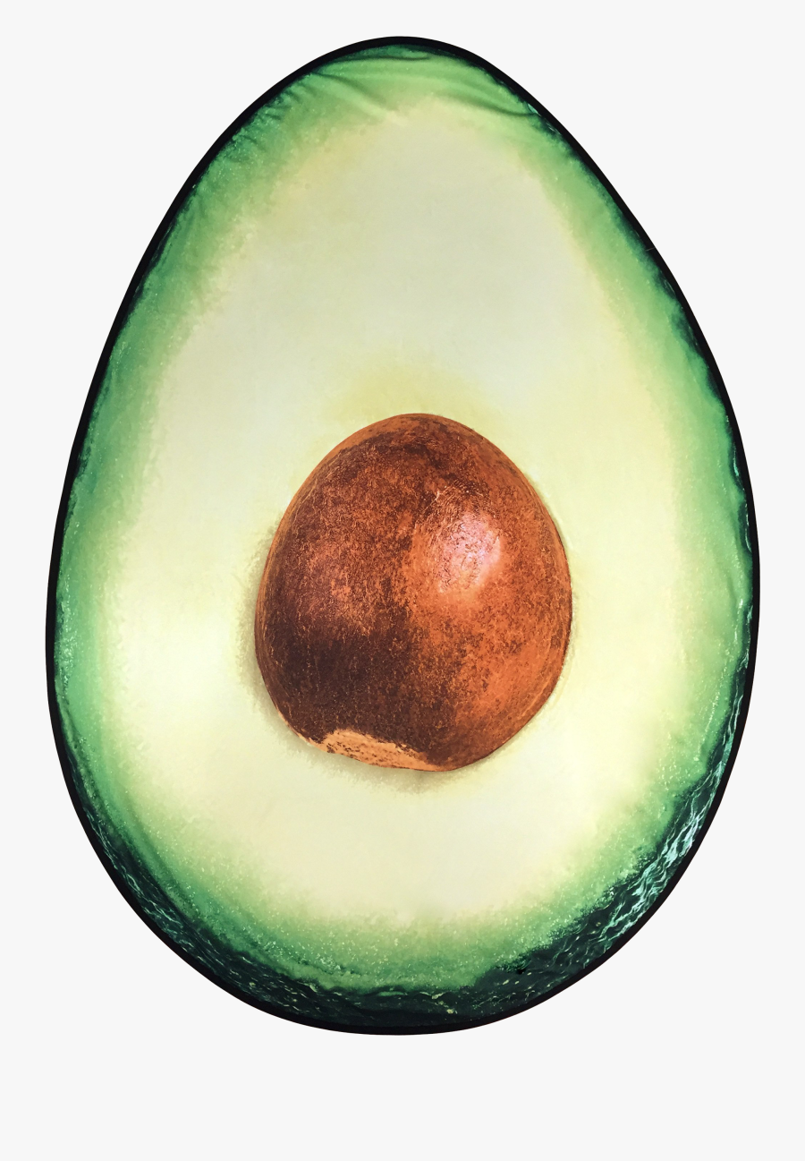 Avocado Beach Towel, Transparent Clipart