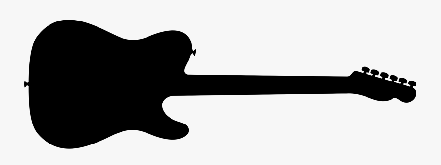 Guitar Silhouette Images At Getdrawings - Bass Guitar Silhouette, Transparent Clipart