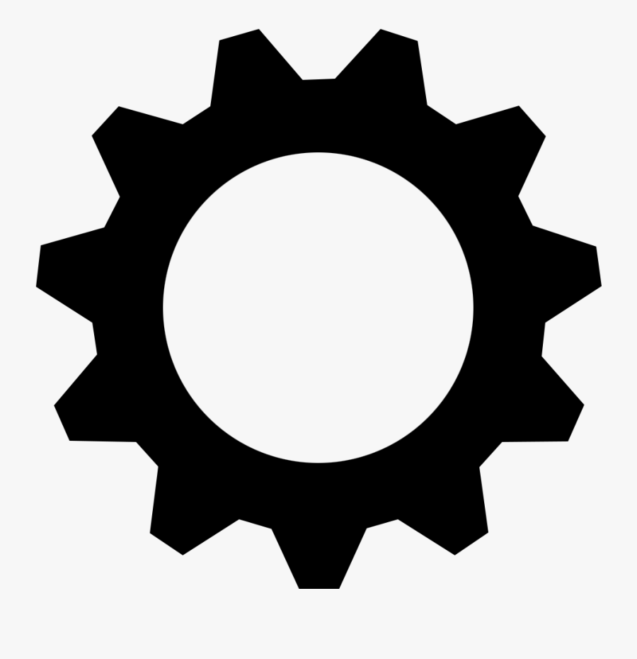 Gears Clipart Geometry Dash เกียร์ วิศวะ สี ดำ , Free Transparent