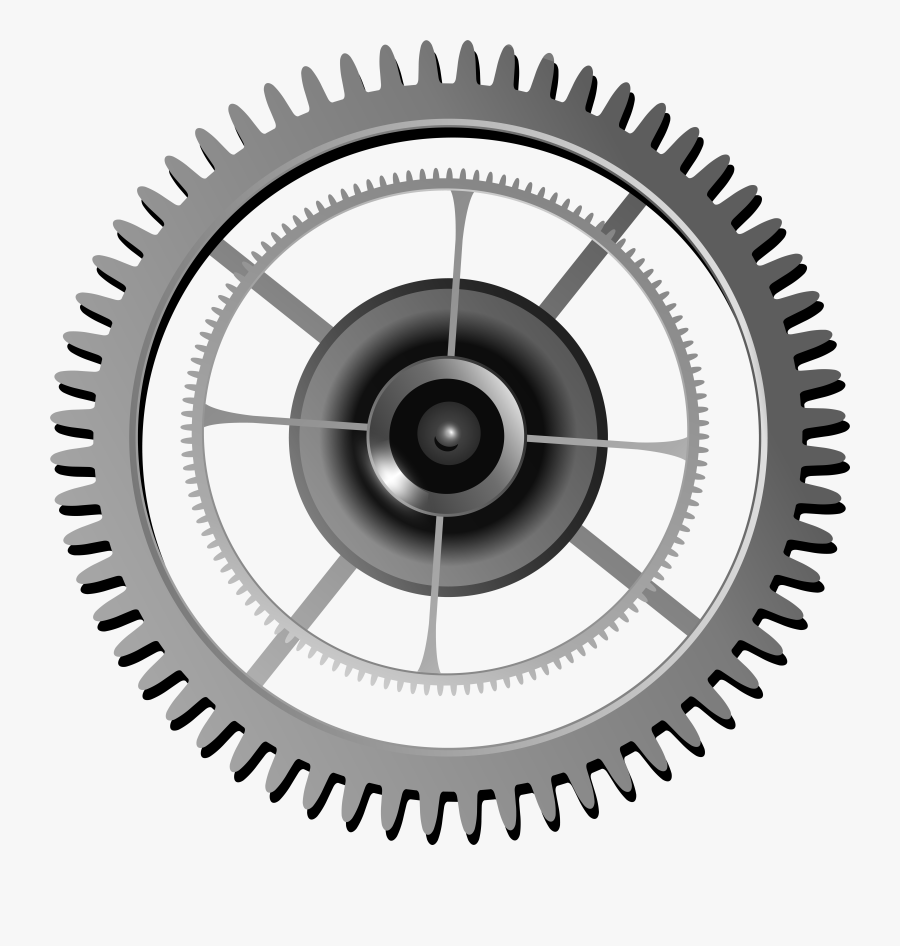 Gear Transparent Clip Art Image, Transparent Clipart