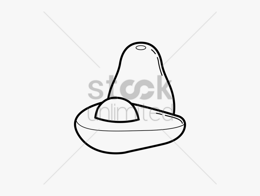Face Clipart Avocado, Transparent Clipart