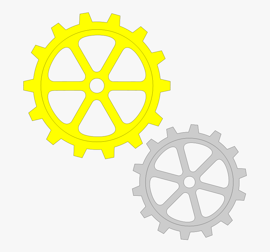 Free Vector Separate Gears Clip Art - Flash House Brewery, Transparent Clipart