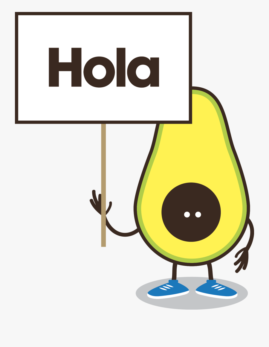 Avocado Sunrise & Avocado Chocolate Smoothies - Avocado Hola, Transparent Clipart