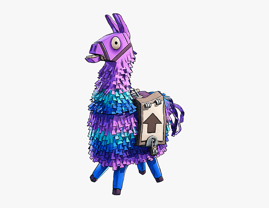 Loot Llama Fortnite Llama, Transparent Clipart