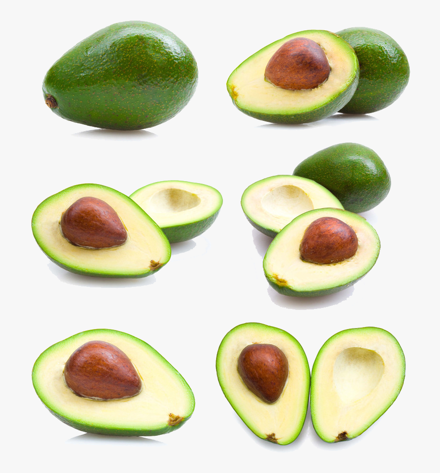 Avocado Fruit, Transparent Clipart
