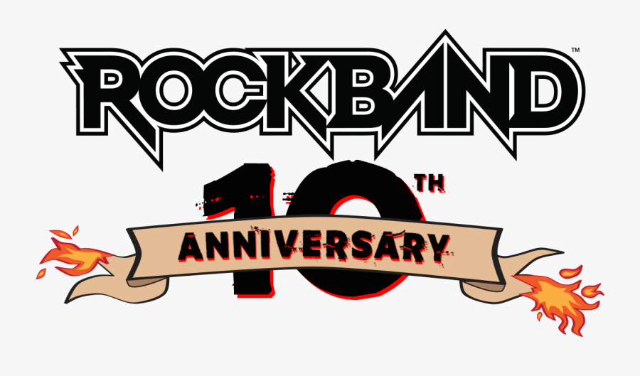 Rock Band 4 Logo Png, Transparent Clipart
