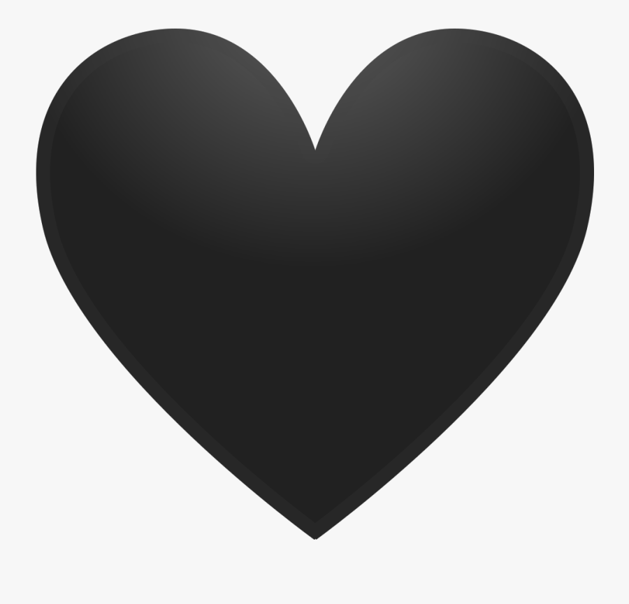 Black Heart Clipart - Heart Icon Png Free, Transparent Clipart
