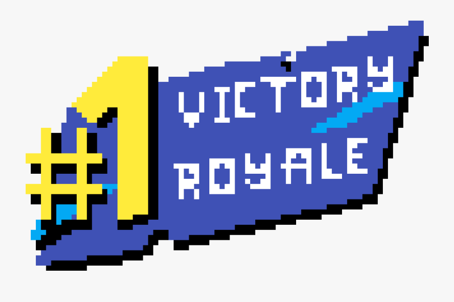 Pixilart Logo By Beastbender - Png Fortnite Victoria Royale, Transparent Clipart