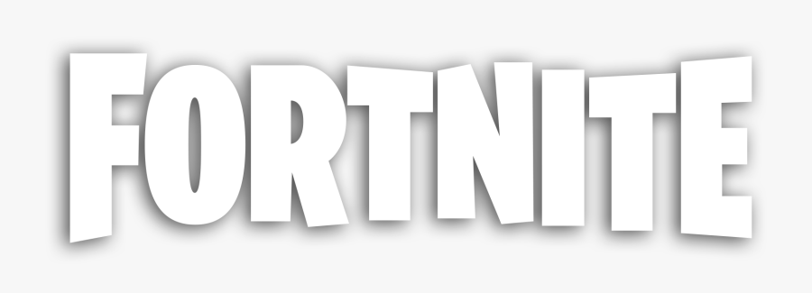 Fortnite Logo White, Transparent Clipart