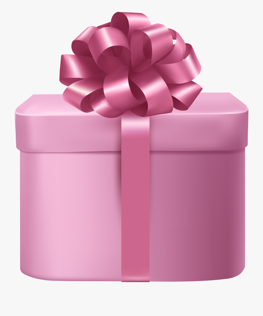 Pink Gift Png Clipart - Pink Gift Box Clipart, Transparent Clipart