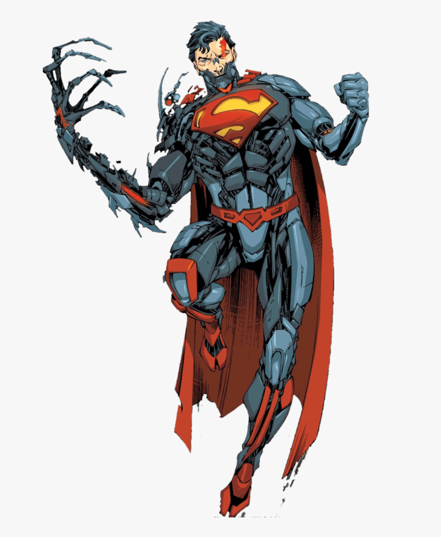 Cyborg Superman New 52, Transparent Clipart