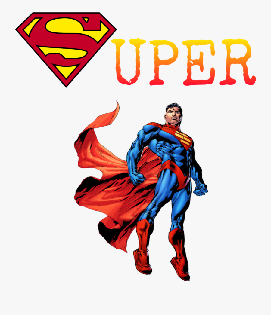 #superman #supermanlogo #words #superhero - Superman Logo, Transparent Clipart