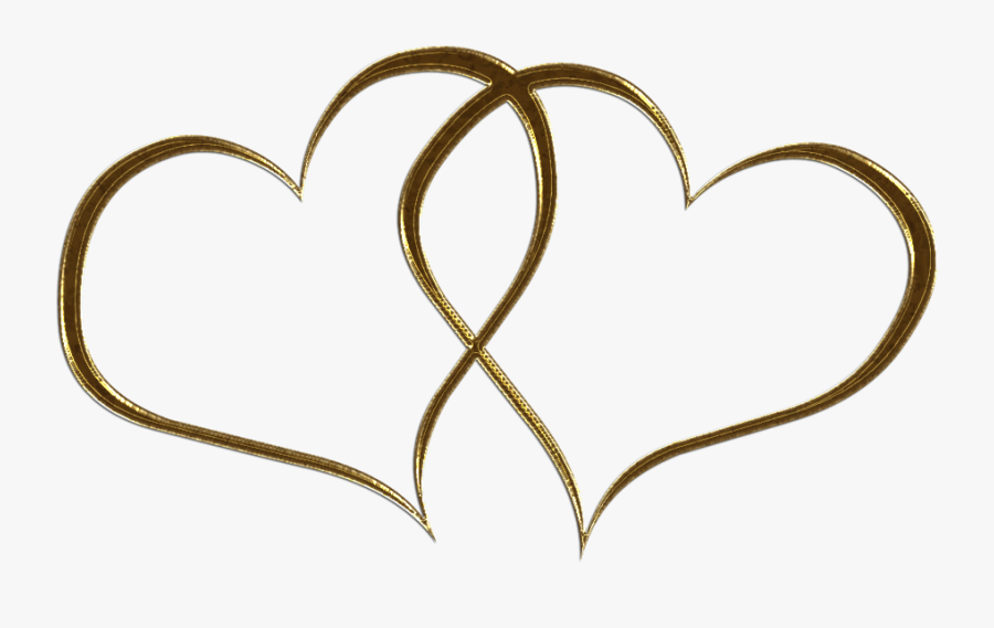 Two Hearts Clipart, Transparent Clipart