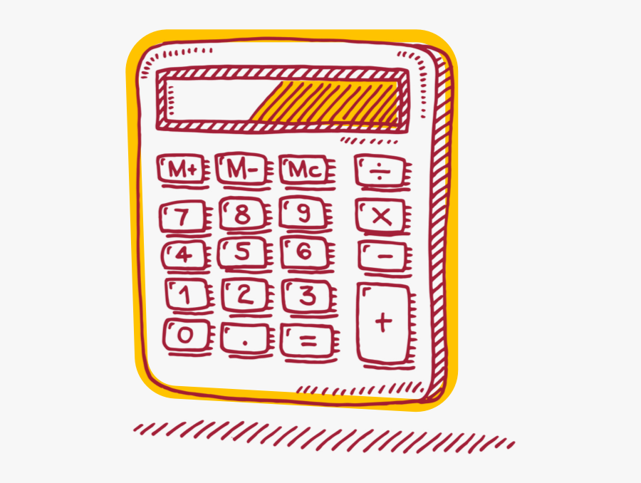 Calculator Drawing Free Transparent Clipart Clipartkey