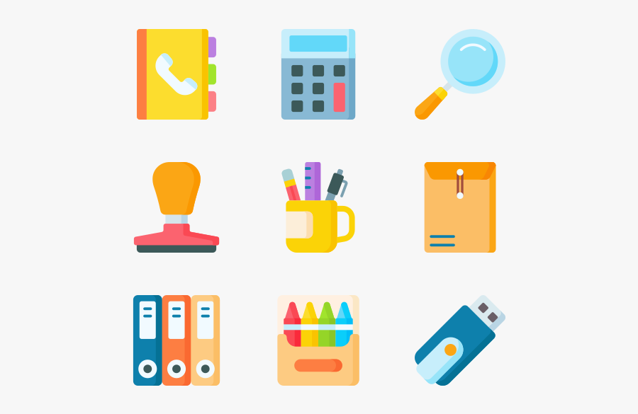 Stationery, Transparent Clipart